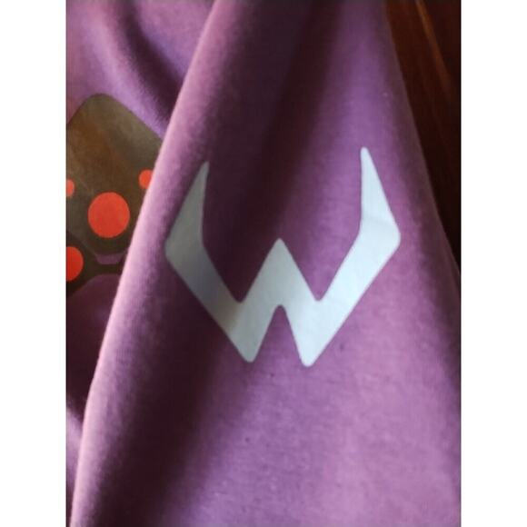 Jinx Blizzard Overwatch Widowmaker Hoodie Mens Small Purple Full Zip Sweatshirt - Picture 7 of 9